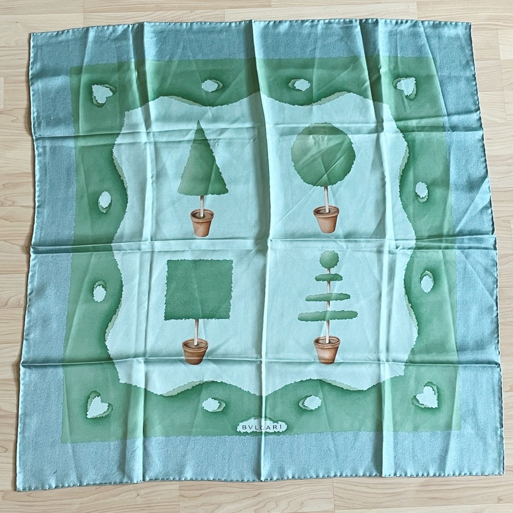 Bvlgari Silk Scarf